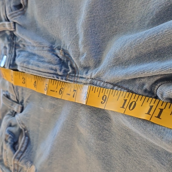 a.n.a Women's  High Rise Wide Leg Size 4 Light Blue Jeans - Picture 6 of 10